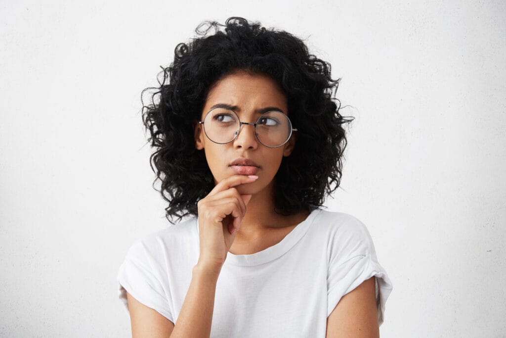 isolated,portrait,of,stylish,young,mixed,race,woman,with,dark